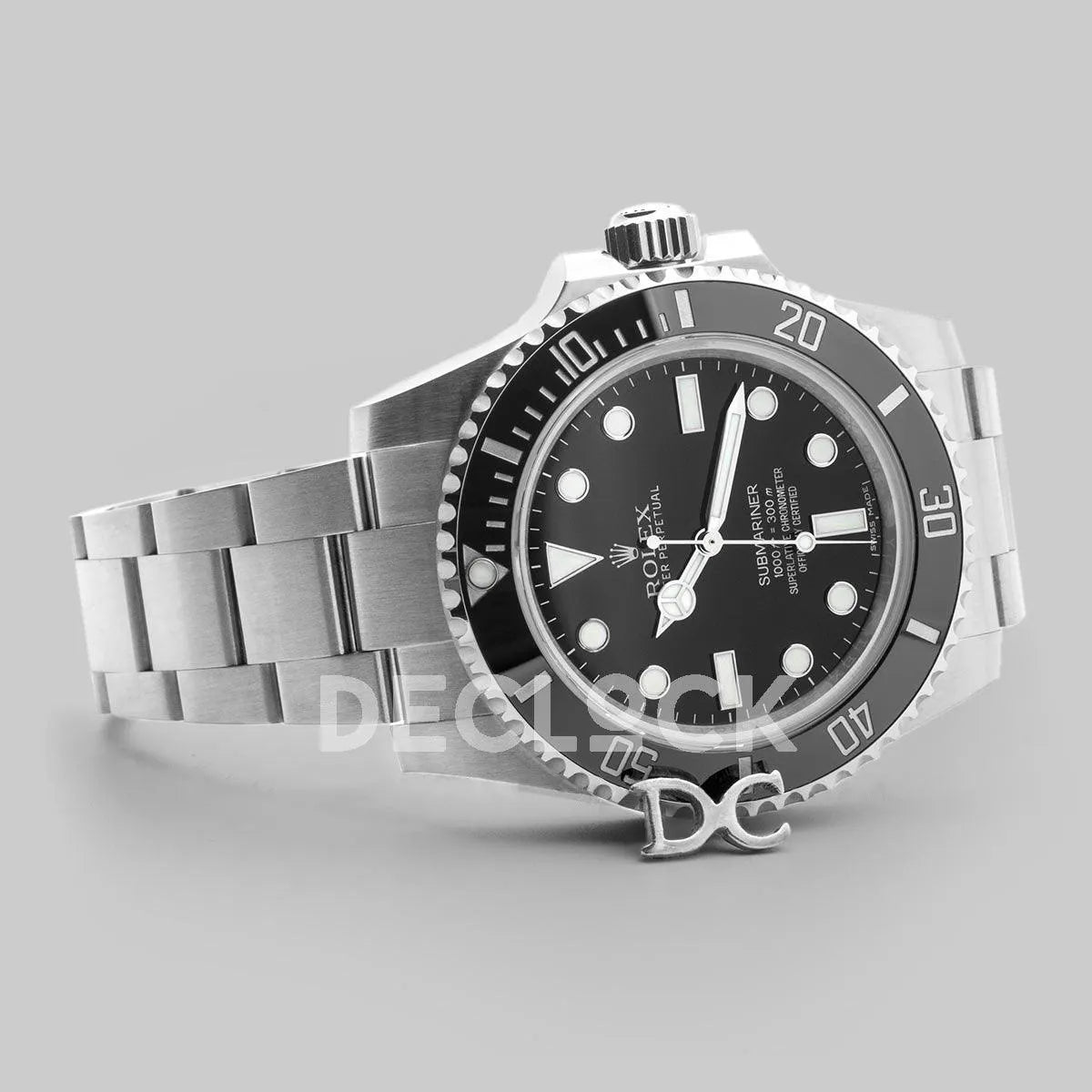 Replica Rolex Submariner 114060 ‘No Date’ Black Ceramic