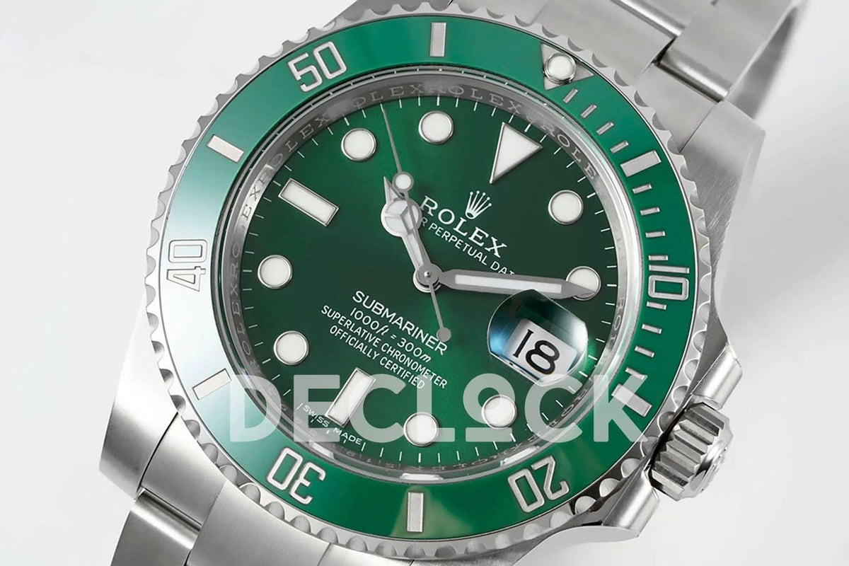 Replica Rolex Submariner 116610LN Green Ceramic |  Declock.