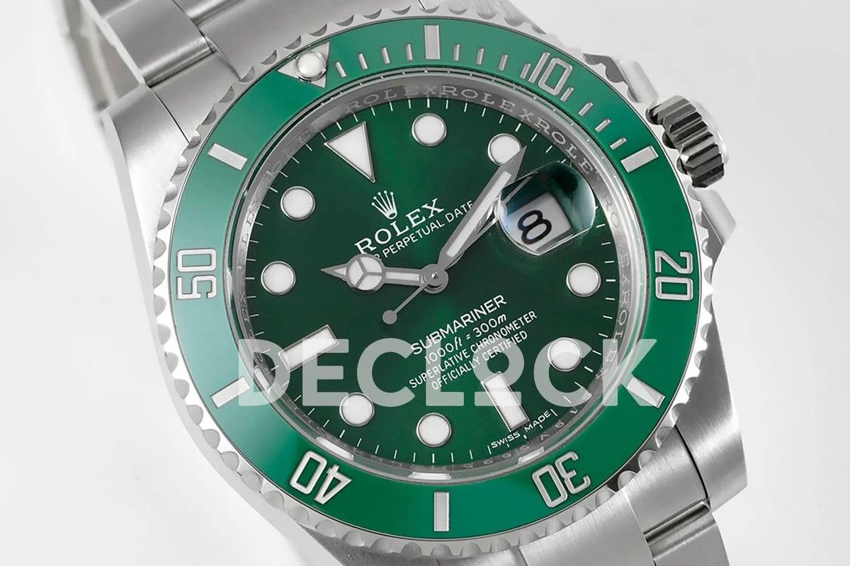 Replica Rolex Submariner 116610LN Green Ceramic |  Declock.