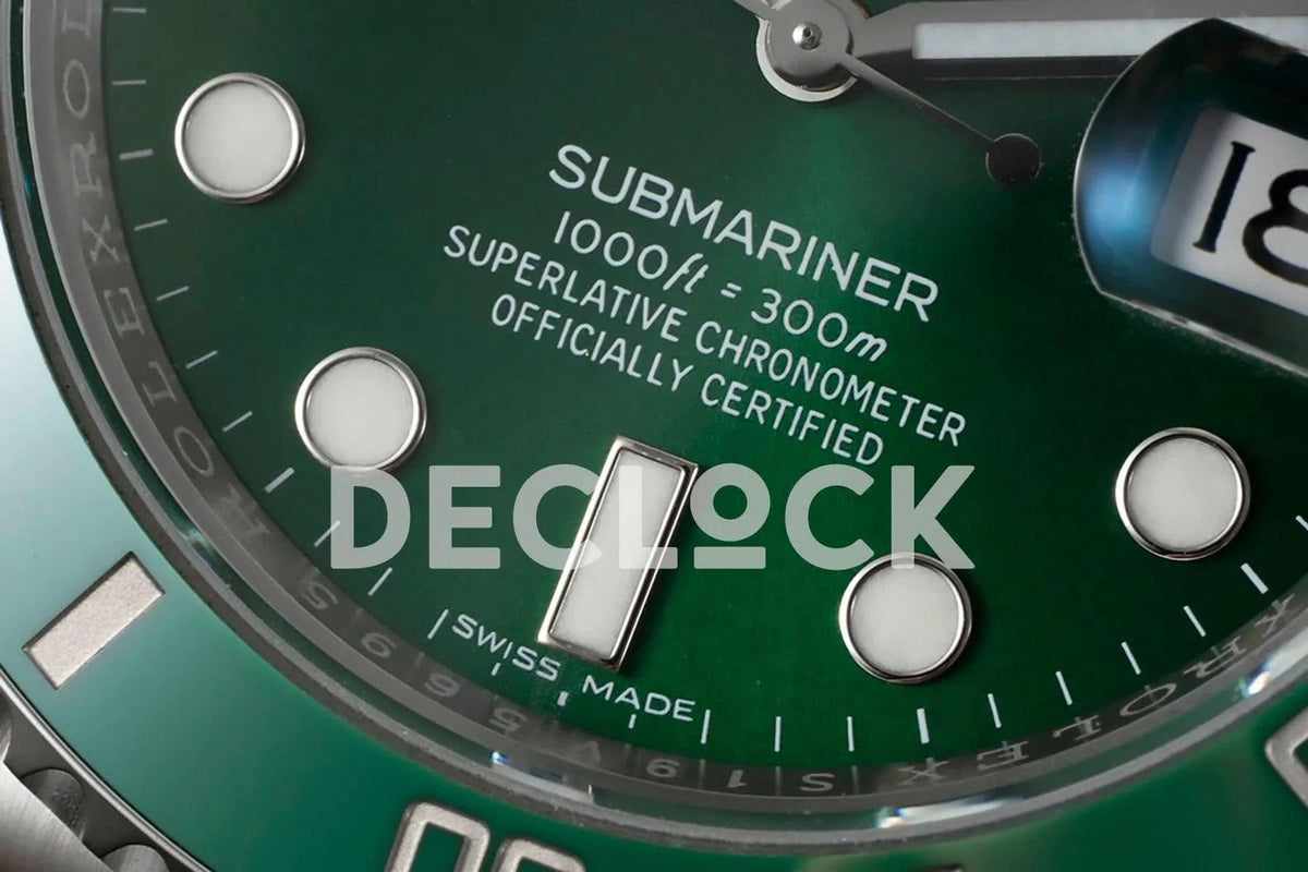 Replica Rolex Submariner 116610LN Green Ceramic |  Declock.