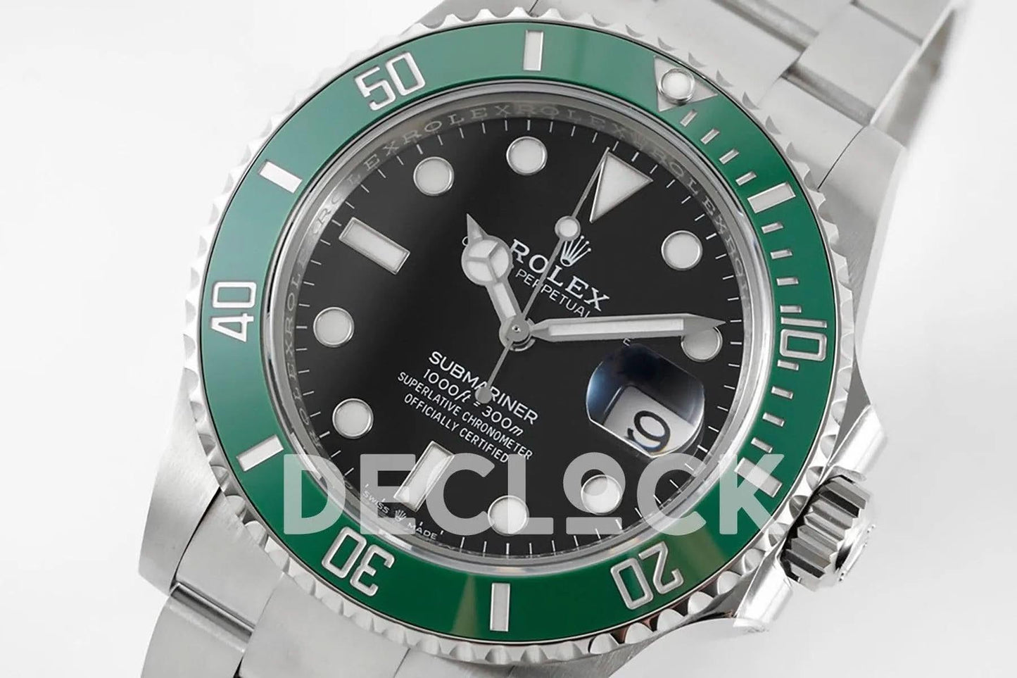 Replica Rolex Submariner 116610LN "Starbucks" Green Ceramic |  Declock.