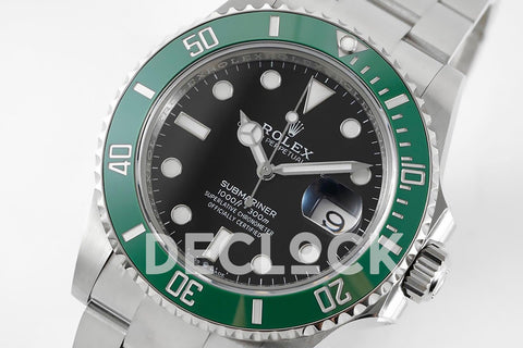 Replica Rolex Submariner 116610LN "Kermit" Green Ceramic - Replica Watches