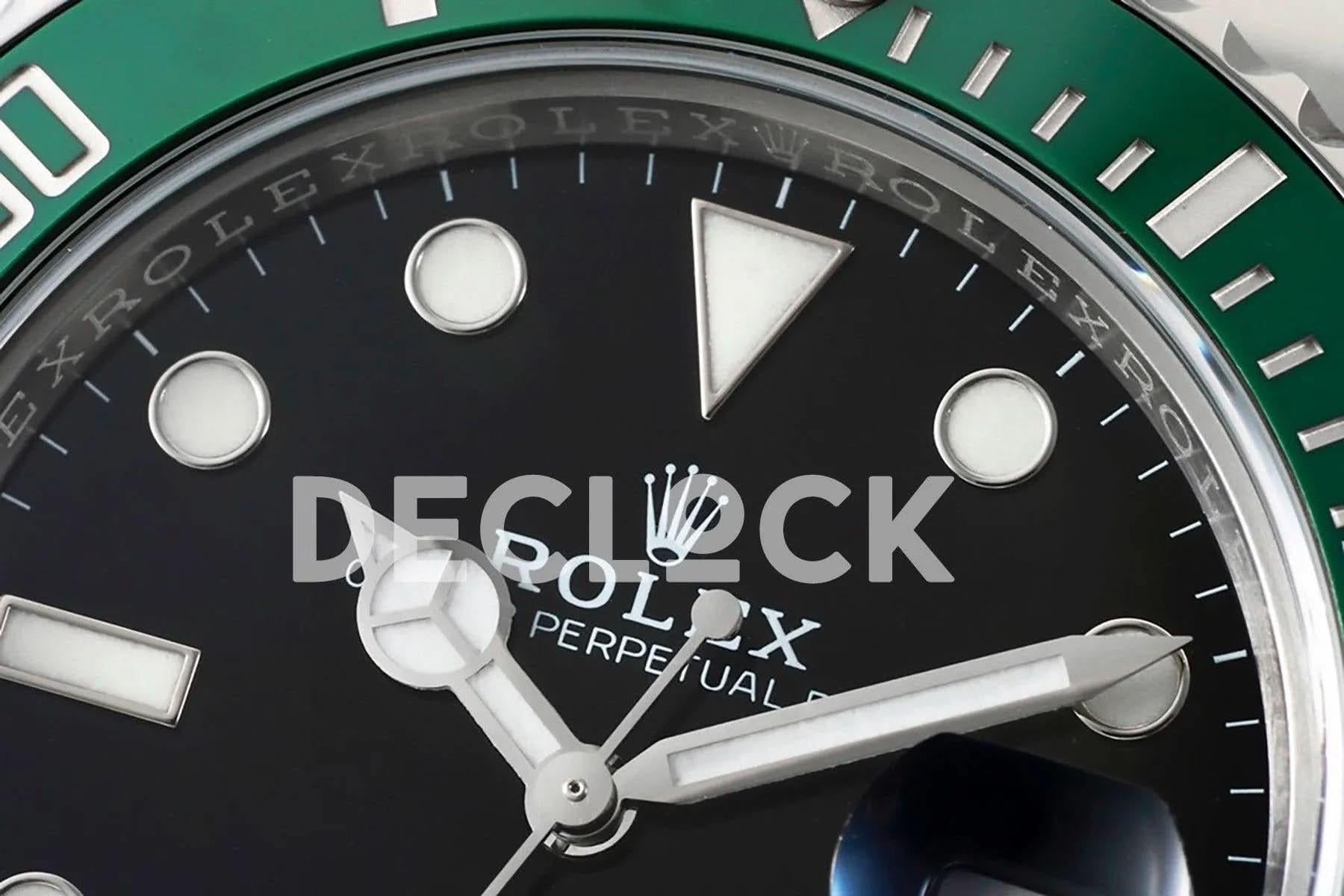 Replica Rolex Submariner 116610LN "Starbucks" Green Ceramic |  Declock.