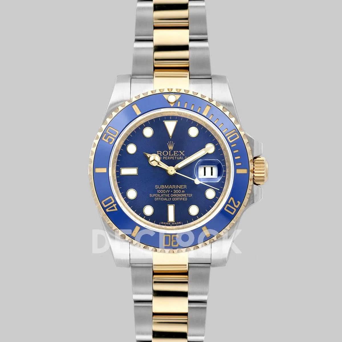 Replica Rolex Submariner 116613LB Blue Ceramic |  Declock.