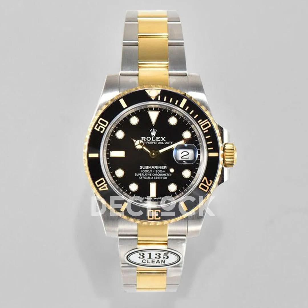 Replica Rolex Submariner 116613LN Black Ceramic |  Declock.