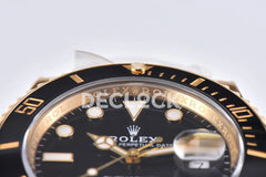 Replica Rolex Submariner 116618LB Black Ceramic in Gold