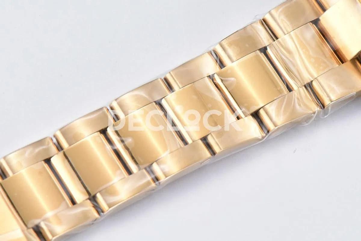 Replica Rolex Submariner 116618LB Black Ceramic in Gold |  Declock.
