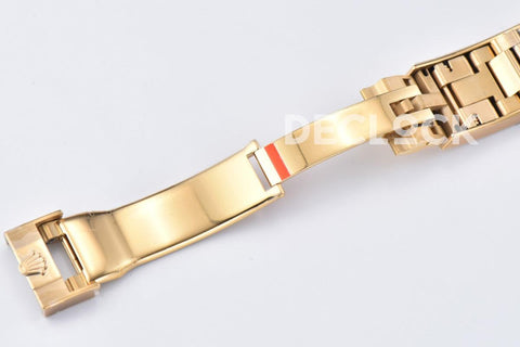 Replica Rolex Submariner 116618LB Black Ceramic in Gold - Replica Watches