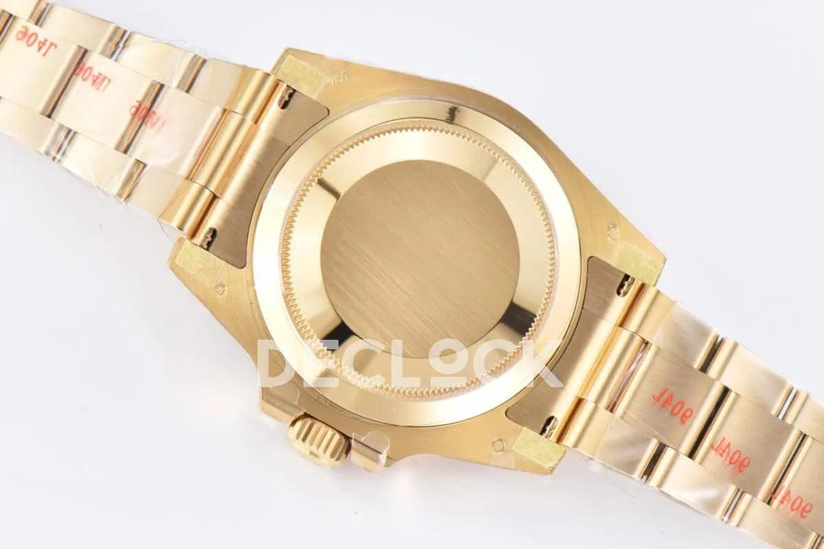 Replica Rolex Submariner 116618LB Blue Ceramic in Gold |  Declock.