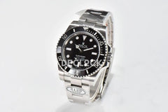 Replica Rolex Submariner 124060 No Date Black Ceramic