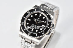 Replica Rolex Submariner 124060 No Date Black Ceramic