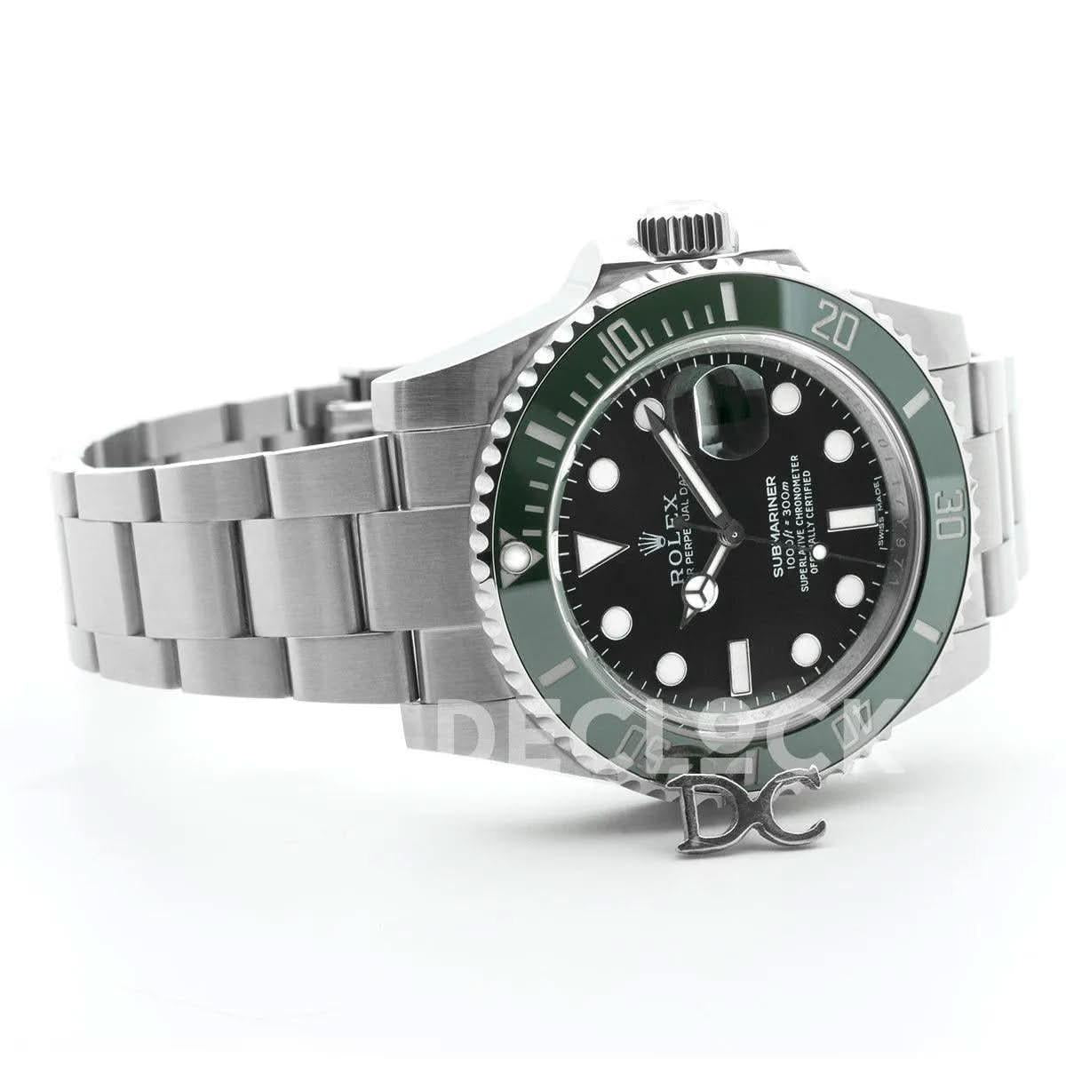 Rolex Submariner Starbucks replica watch – πράσινη στεφάνη και μαύρο καντράν