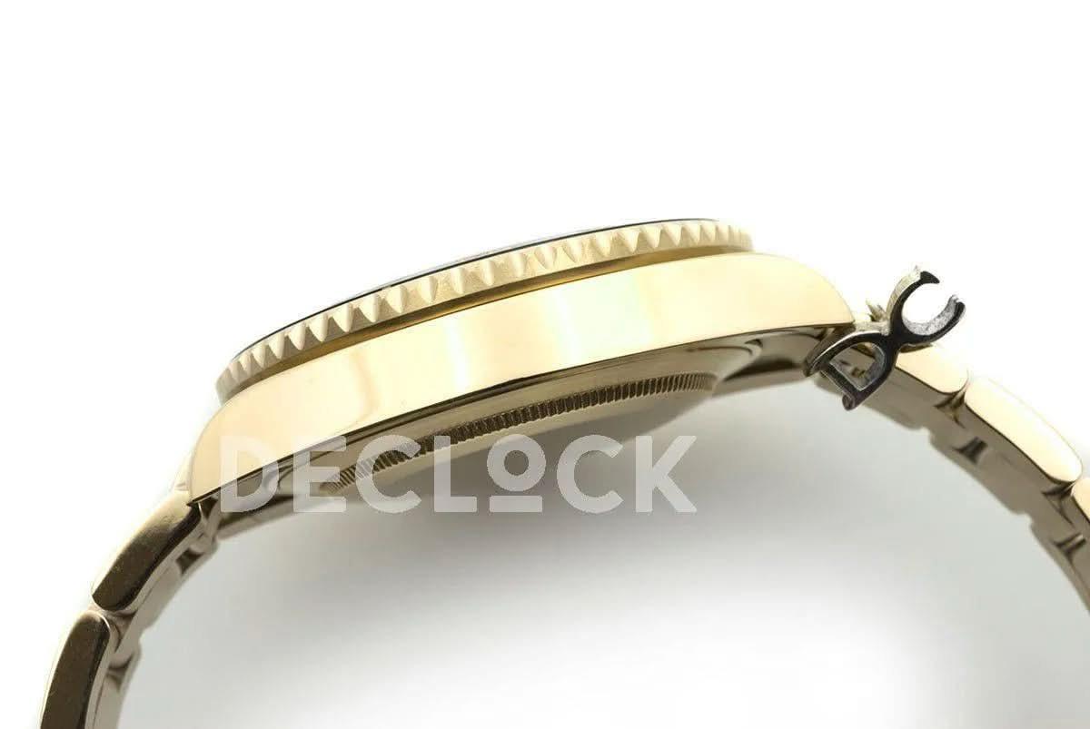 Replica Rolex Submariner 126613LB Blue Ceramic in Yellow Gold |  Declock.