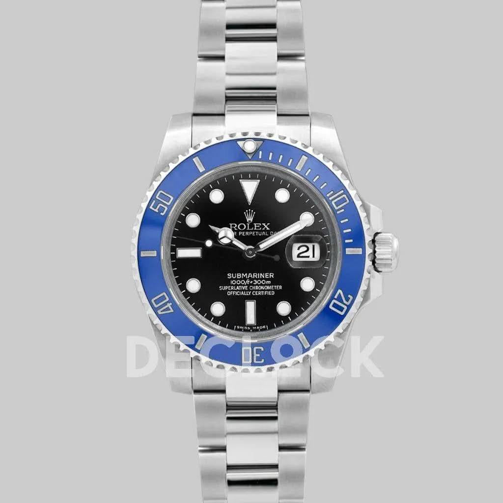 Replica Rolex Submariner 126619LB ‘Smurf’ Blue Ceramic in Black Dial |  Declock.