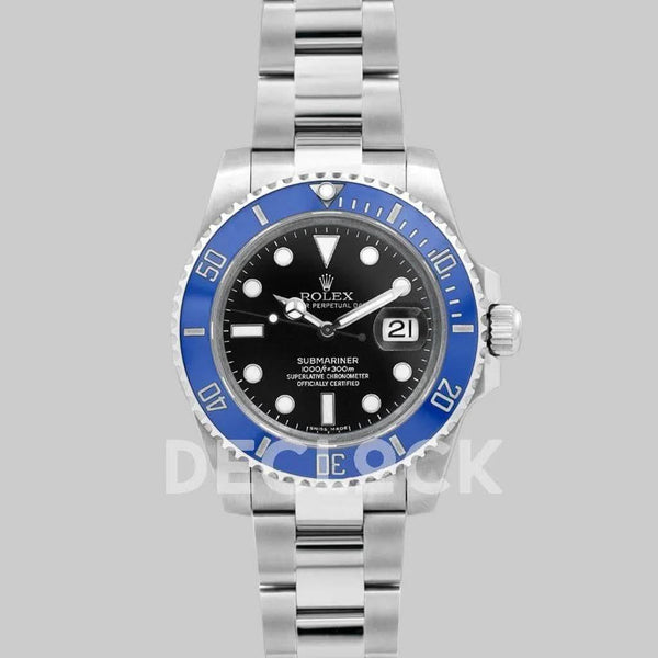 Replica Rolex Submariner 126619LB ‘Smurf’ Blue Ceramic in Black Dial |  Declock.