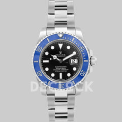 Replica Rolex Submariner 126619LB ‘Smurf’ Blue Ceramic in Black Dial