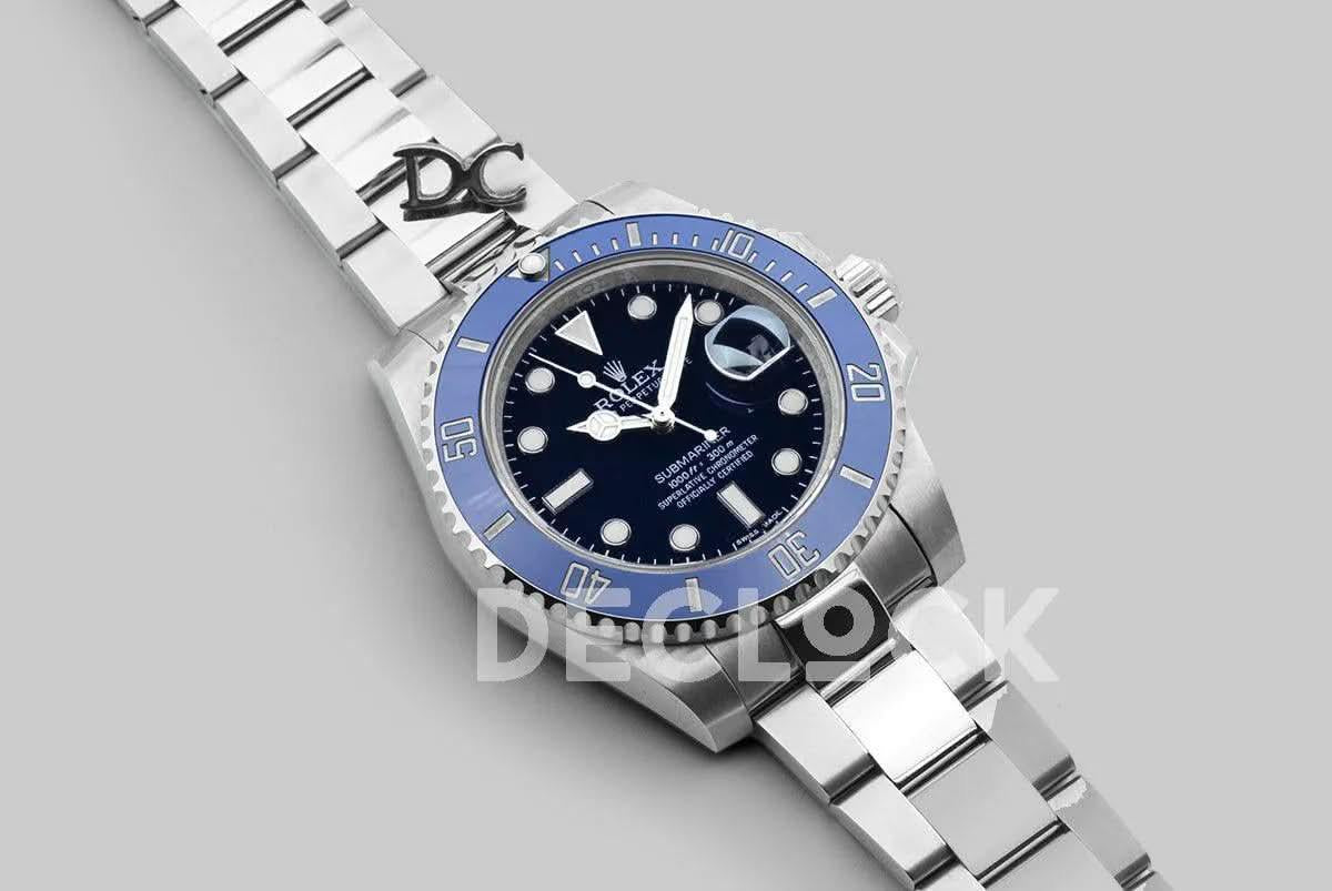 Replica Rolex Submariner 126619LB ‘Smurf’ Blue Ceramic in Black Dial |  Declock.