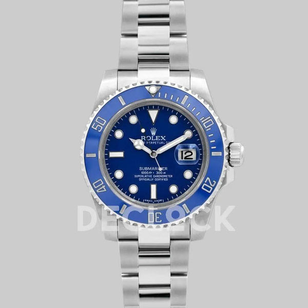 Replica Rolex Submariner 126619LB ‘Smurf’ Blue Ceramic |  Declock.