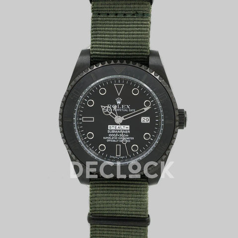 Replica Rolex Submariner Project X Stealth Edition DECLOCK