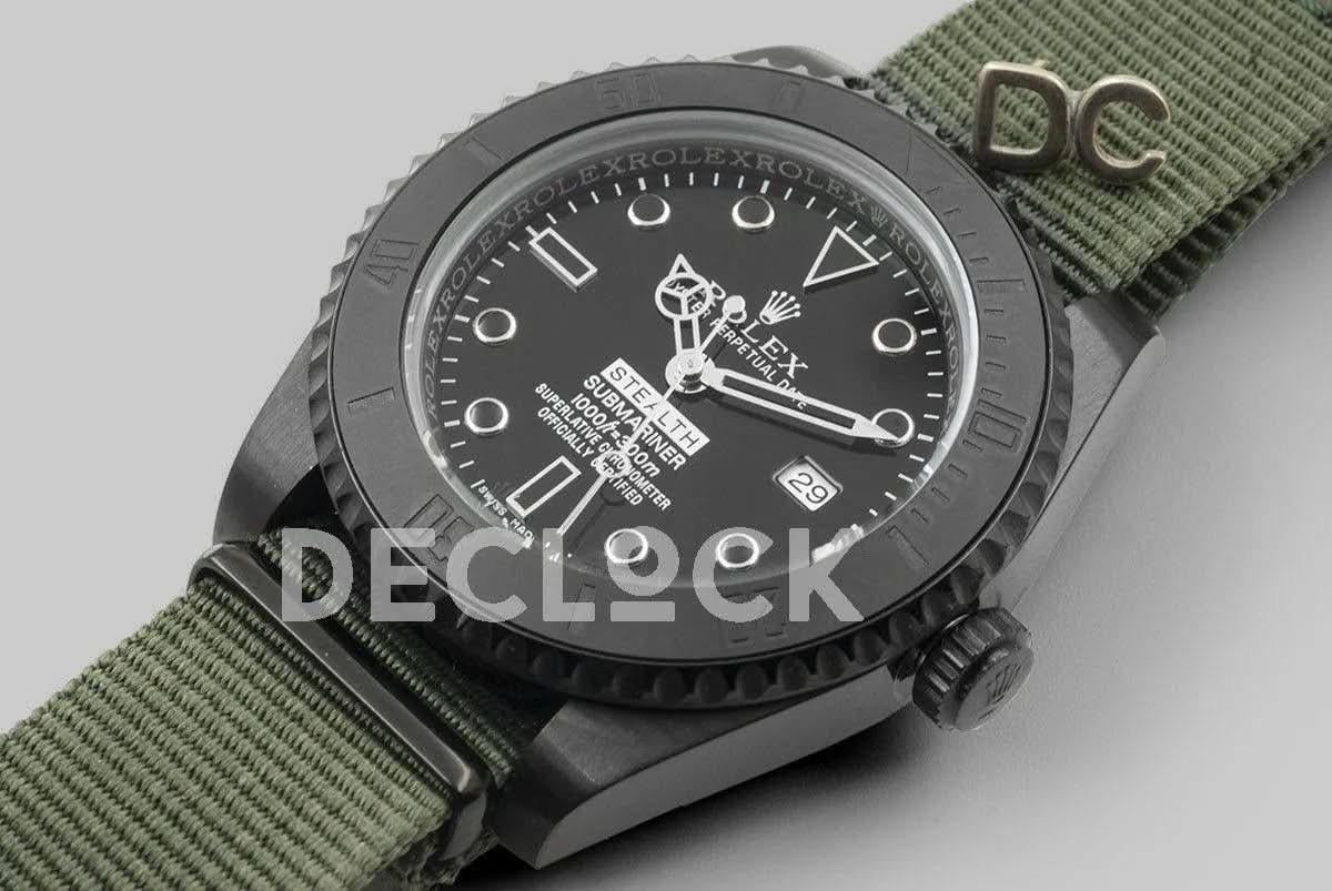 Replica Rolex Submariner Project X Stealth Edition |  Declock.