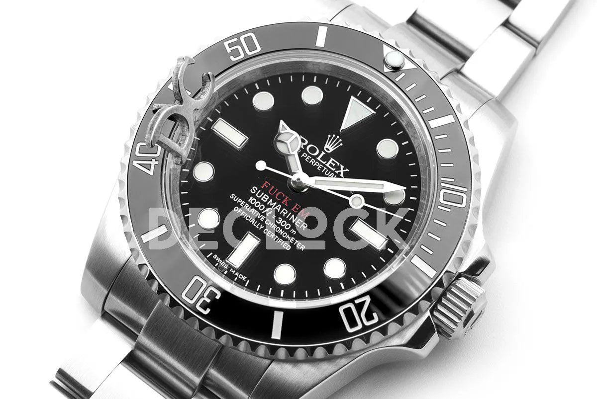 Replica Rolex Supreme x ‘Fuck Em’ 114060 Submariner