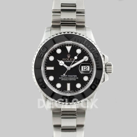 Replica Rolex Yacht Master 116622 Black Dial |  Declock.