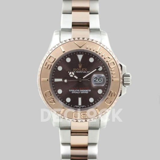 Replica Rolex Yacht Master 116622 Everose in Two Tone | Declock.