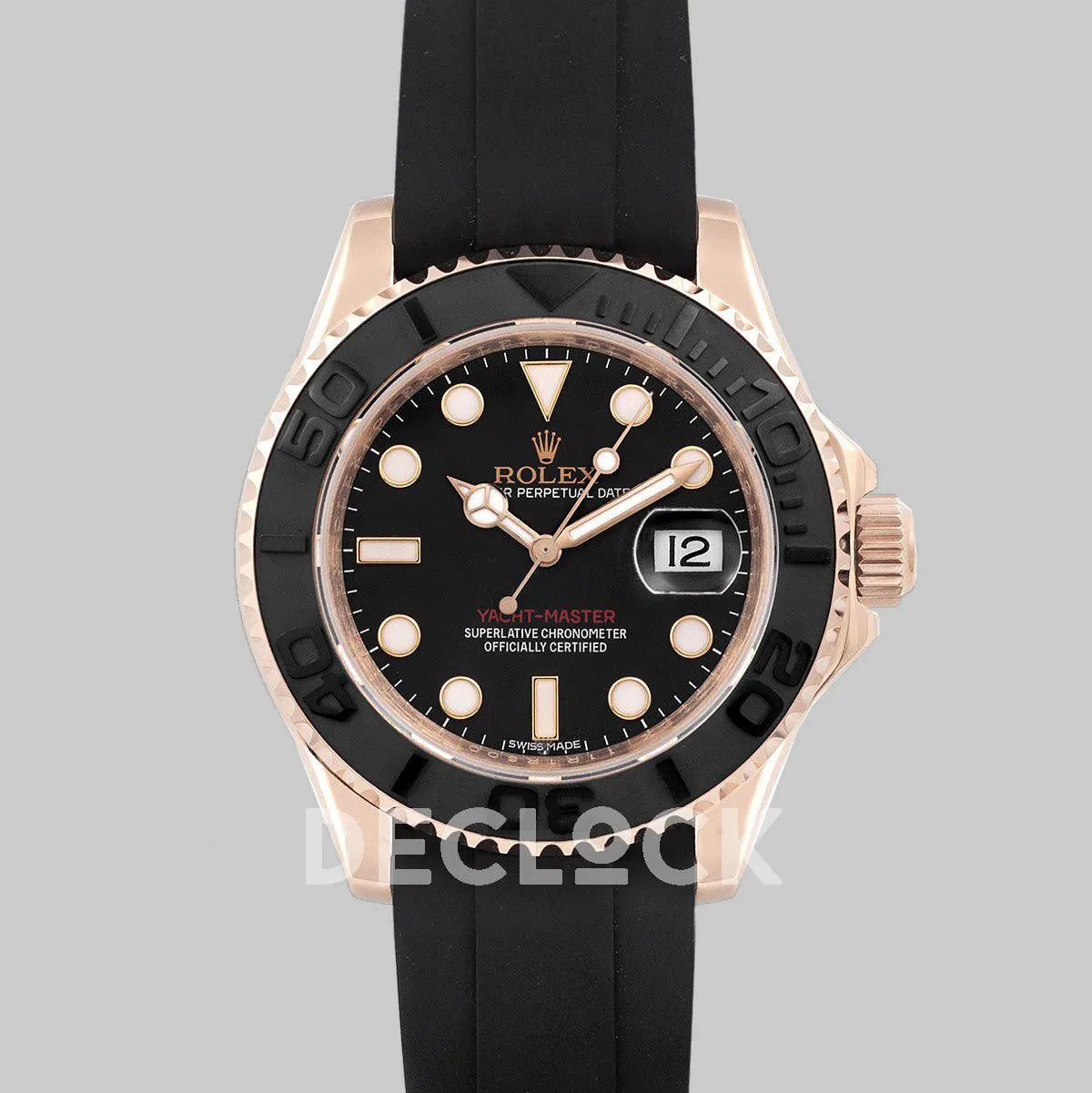 Replica Rolex Yacht-Master 116655 Everose Gold