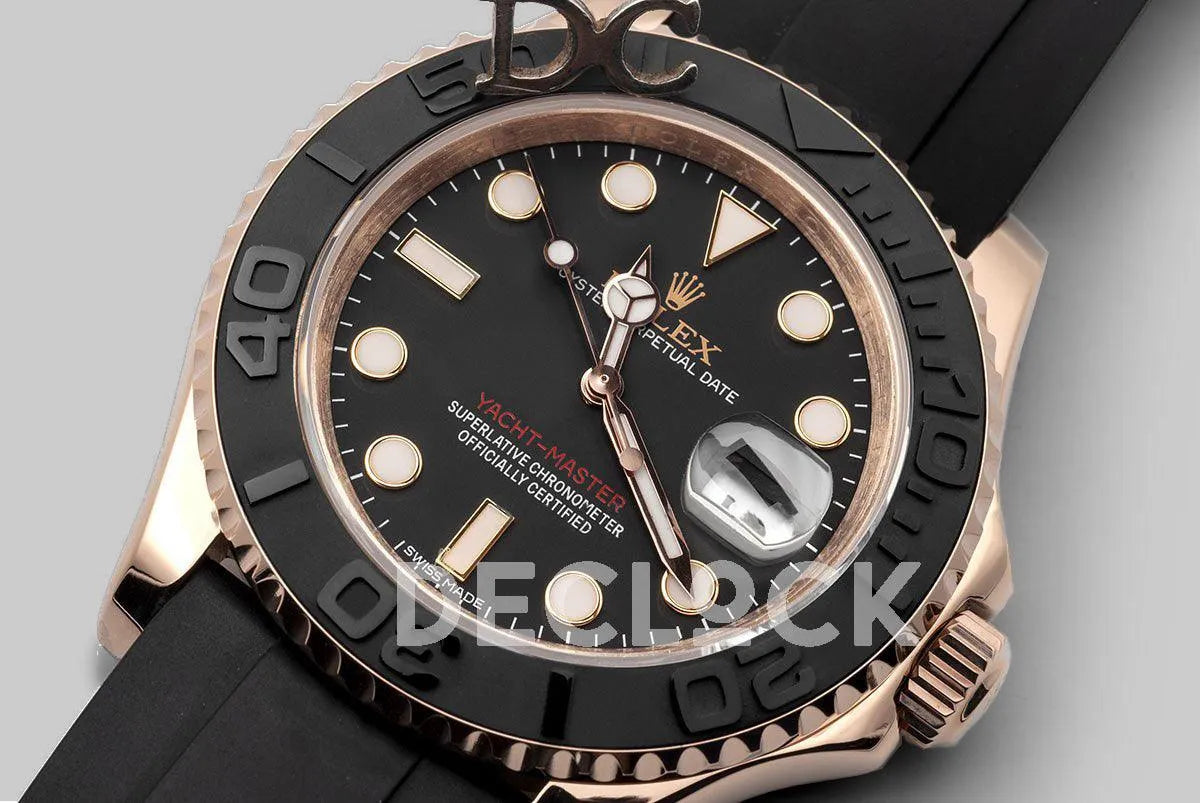 Replica Rolex Yacht-Master 116655 Everose Gold