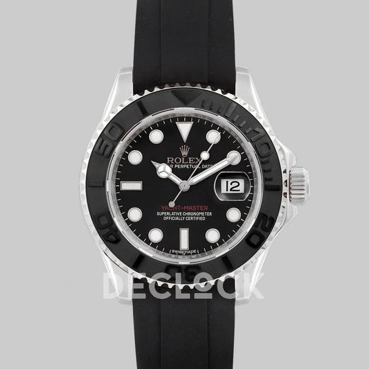 Replica Rolex Yacht-Master 116655 White Gold |  Declock.