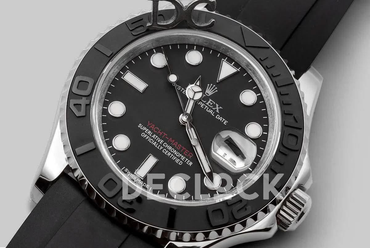 Replica Rolex Yacht-Master 116655 White Gold |  Declock.