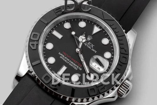 Replica Rolex Yacht-Master 116655 White Gold |  Declock.