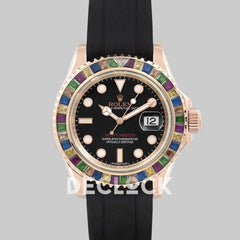 Replica Rolex Yacht-Master 116695 SATS with Gem-Set Bezel