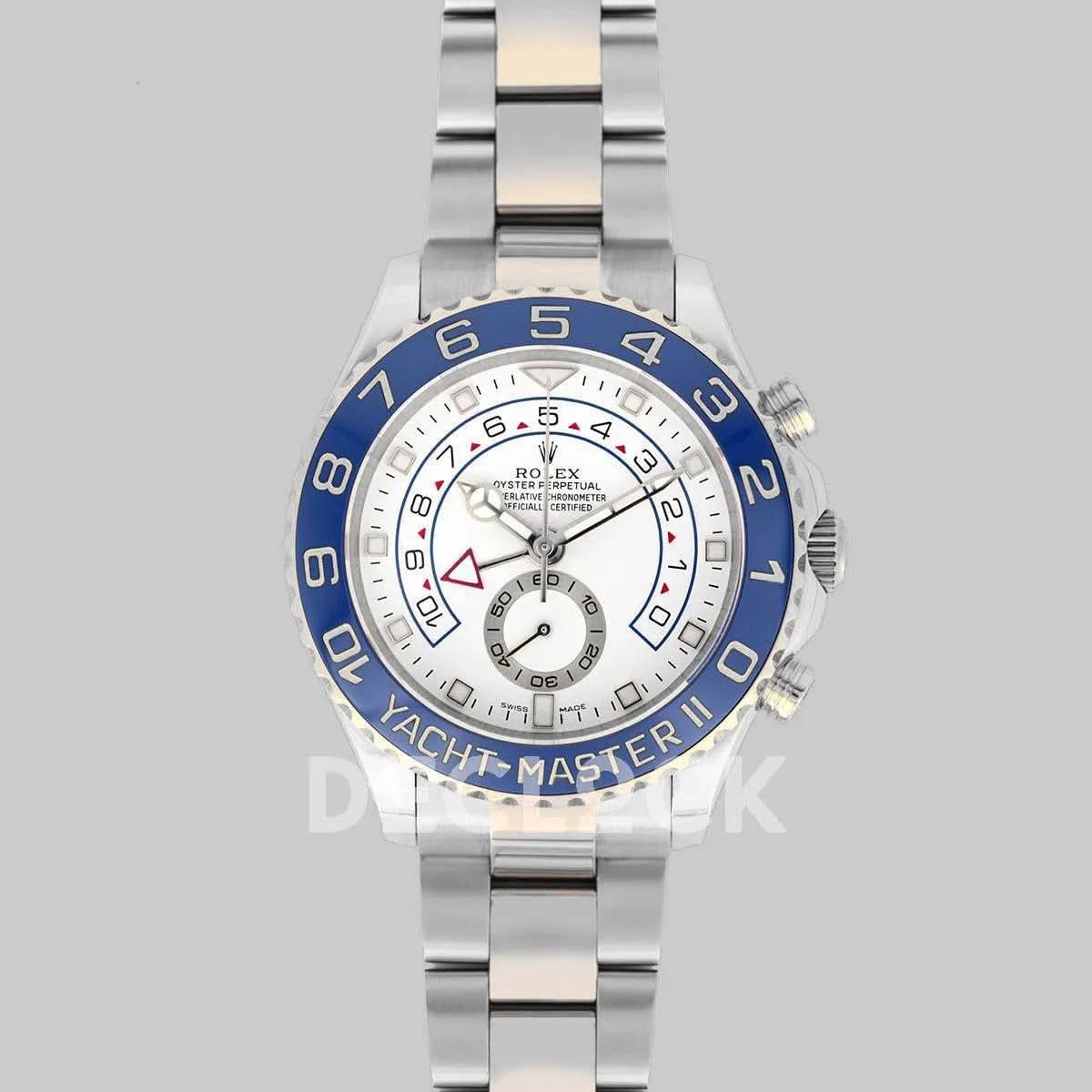 Replica Rolex Yacht-Master II 116688 in White Gold |  Declock.