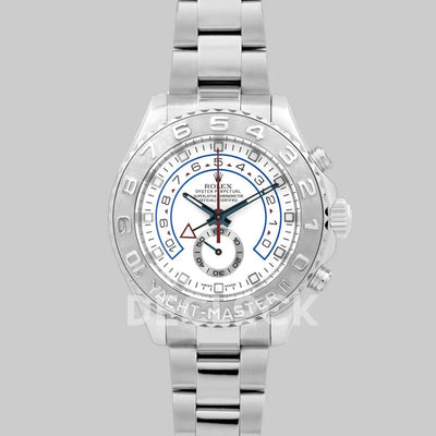 Replica Rolex Yacht-Master II 116689 in White Gold