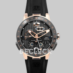 Replica Ulysse Nardin El Toro Black Dial in Rose Gold