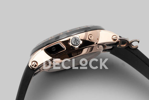 Replica Ulysse Nardin El Toro Black Dial in Rose Gold - Replica Watches