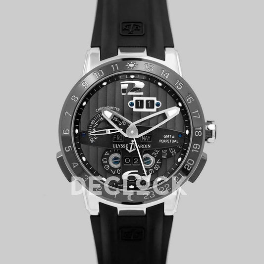 Replica Ulysse Nardin El Toro Black Dial in Steel | Declock.