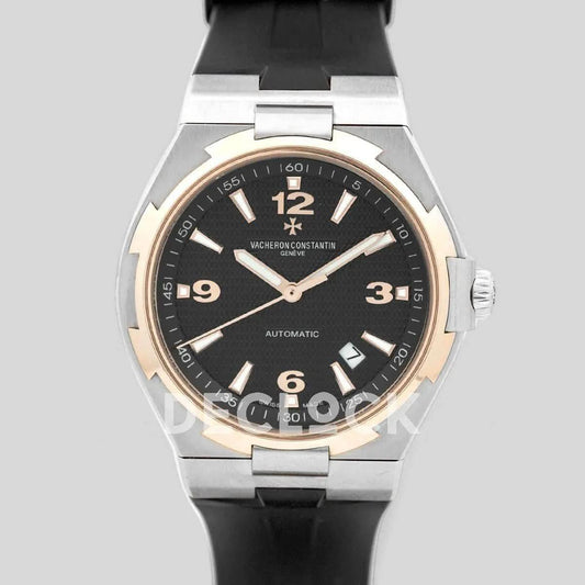 Replica Vacheron Constantin Overseas Automatic Black Dial in 2-Toned | Declock.