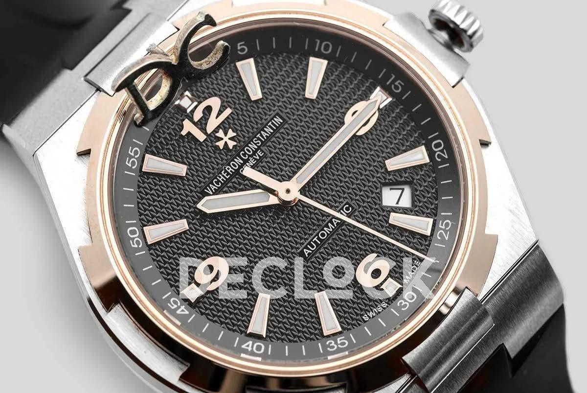 Replica Vacheron Constantin Overseas Automatic Black Dial in 2-Toned |  Declock.