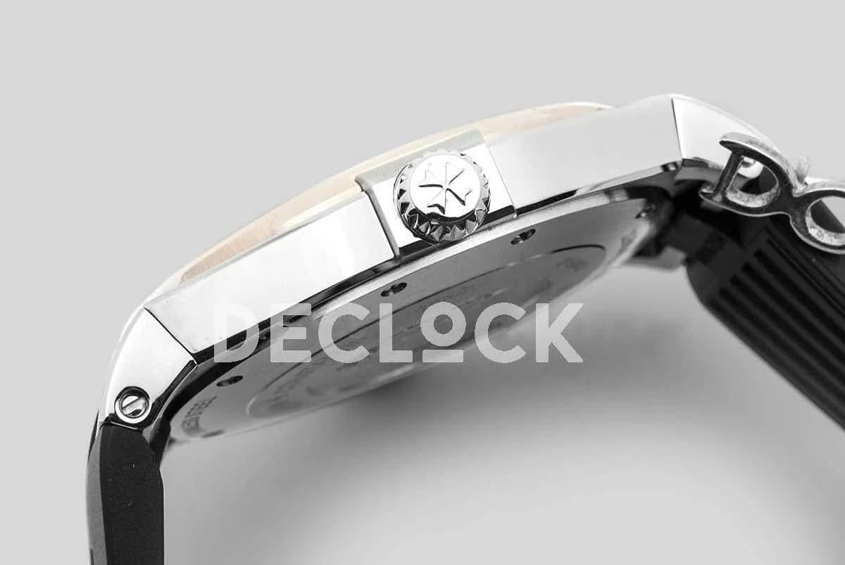 Replica Vacheron Constantin Overseas Automatic Black Dial in 2-Toned |  Declock.