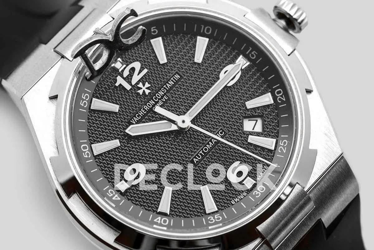 Replica Vacheron Constantin Overseas Automatic Black Dial in Steel |  Declock.