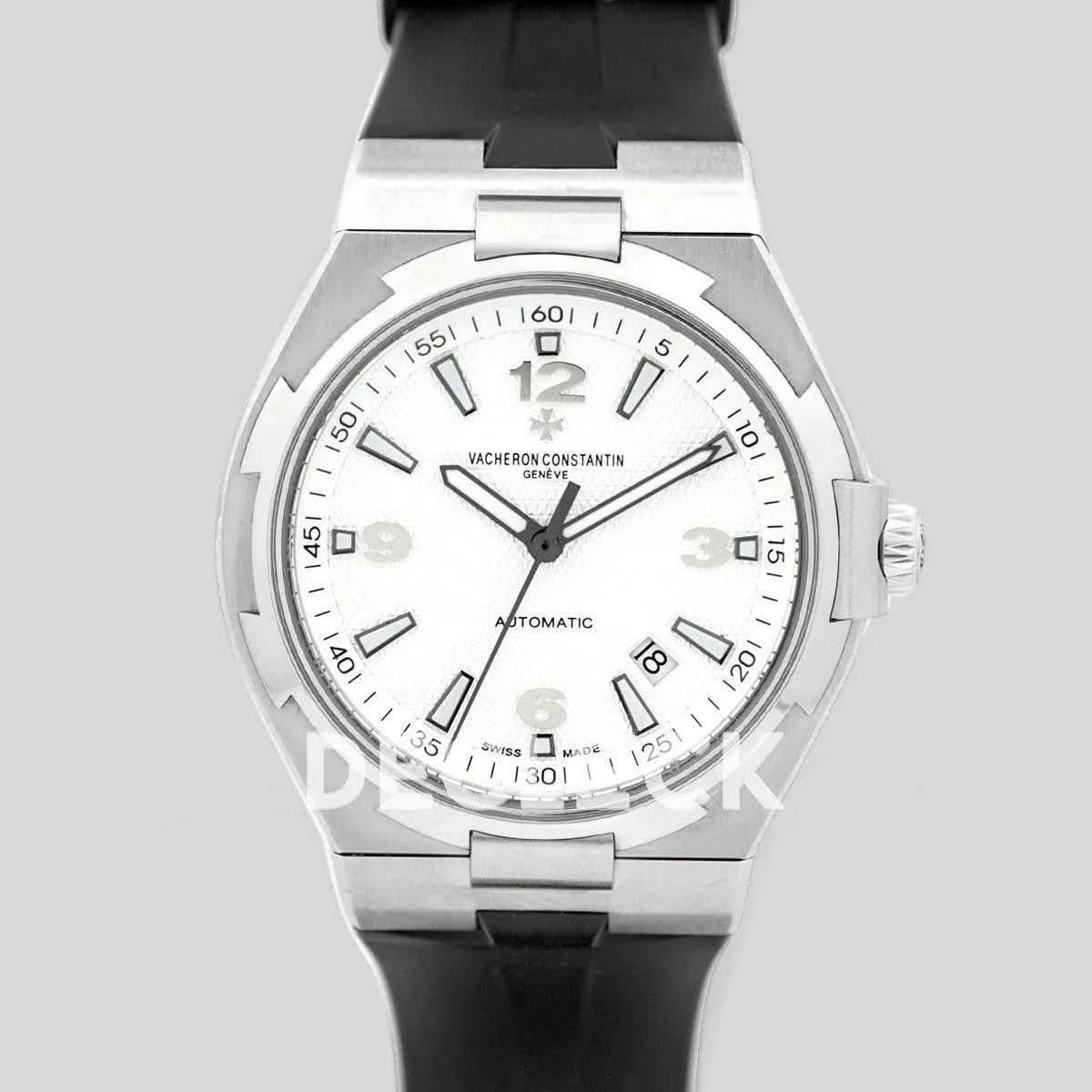 Replica Vacheron Constantin Overseas Automatic White Dial in Steel |  Declock.