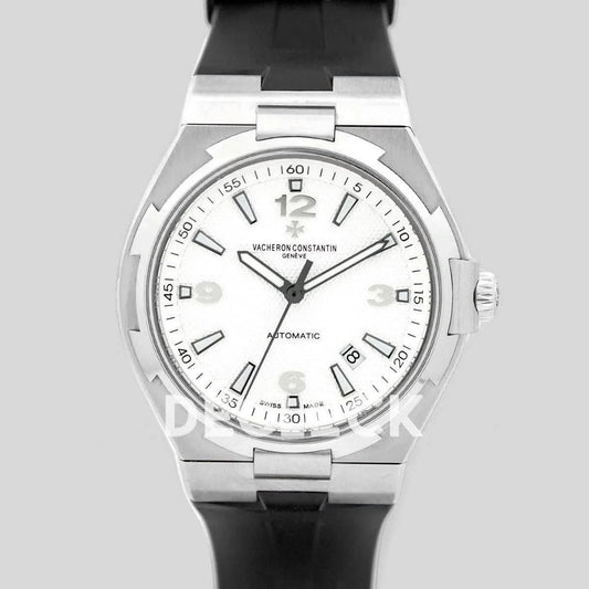 Replica Vacheron Constantin Overseas Automatic White Dial in Steel | Declock.