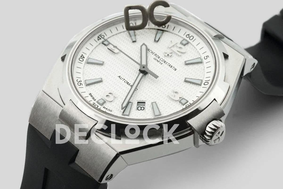 Replica Vacheron Constantin Overseas Automatic White Dial in Steel |  Declock.