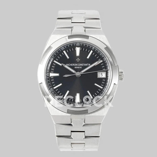 Replica Vacheron Constantin Overseas Black Dial on Steel | Declock.