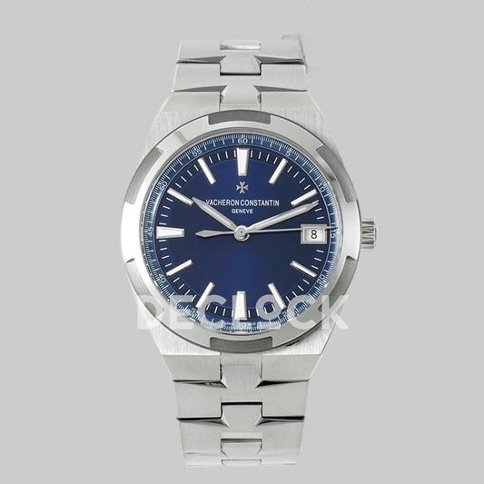 Replica Vacheron Constantin Overseas Blue Dial on Steel | Declock.