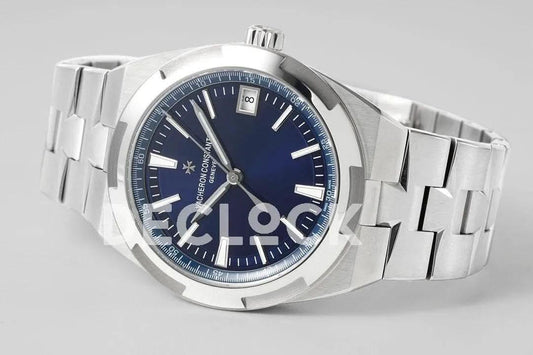 Replica Vacheron Constantin Overseas Blue Dial on Steel |  Declock.