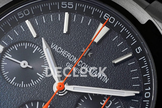 Replica Vacheron Constantin Overseas Chronograph Gray Dial in Nylon Strap |  Declock.
