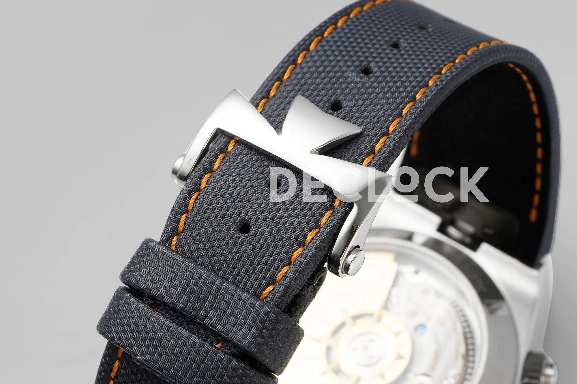 Replica Vacheron Constantin Overseas Chronograph Gray Dial in Nylon Strap